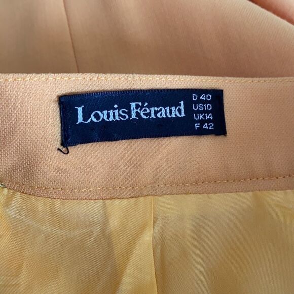 Louis Feraud 100% Wool Skirt & Jacket Suit Set - Picture 8 of 14